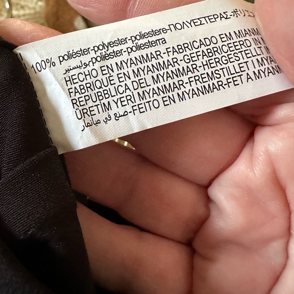 Zara XL blank side zip flowy pants NWT - Picture 5 of 5